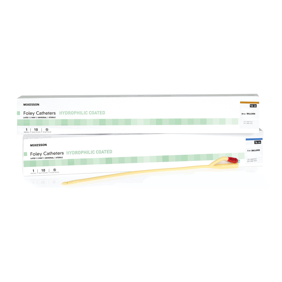 Coude Catheter- Foley- 5 CC-18 Fr - Each - FCC5CC18