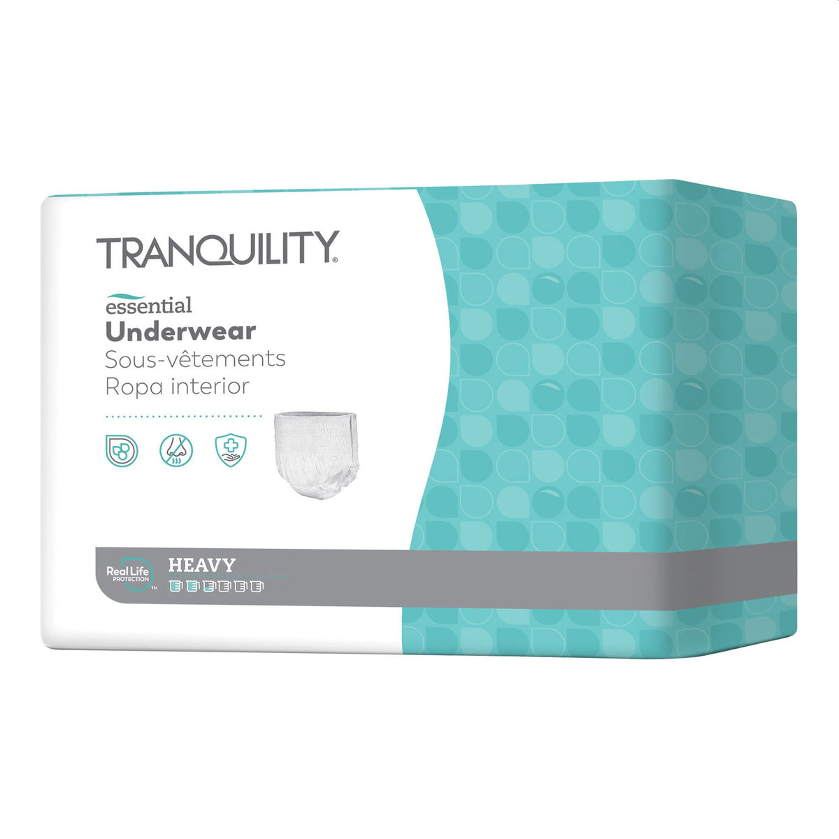 Underwear Pull On with Tear Away Extra Small (Case of 96)