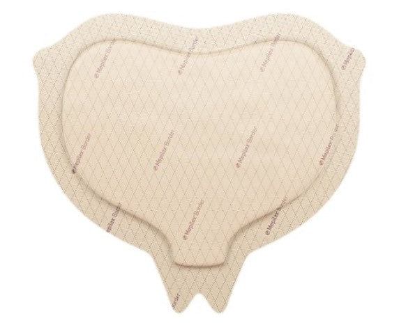 Mepilex Sacrum 6.3x7.9 Inch Border Silicone Foam Dressing (Case of 50) - MLS50