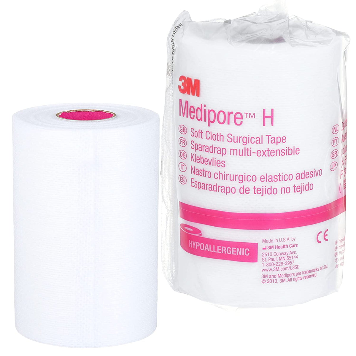 Medipore Soft Cloth 2864 Hypoallergic 4 Inch X 10 Yard Soft Cloth - Each - MP41001