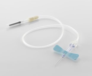 VACUETTE® Blood Collection Set 23 Gauge 3/4 Inch Needle Length Safety Needle 12 Inch Tubing Sterile (Box of 90) - 450096V1