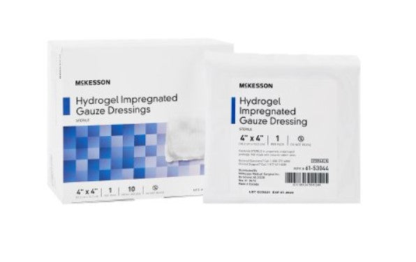 Hydrogel Impregnated 4x4” (Bx/10) - HDRG4410