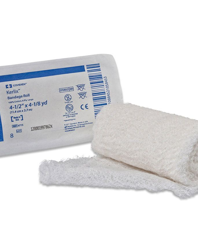 Kerlix™ Gauze 6 Ply 4-1/2 Inch X 4-1/10 Yard Roll Shape Sterile- Each - alternate view 2 - SK01