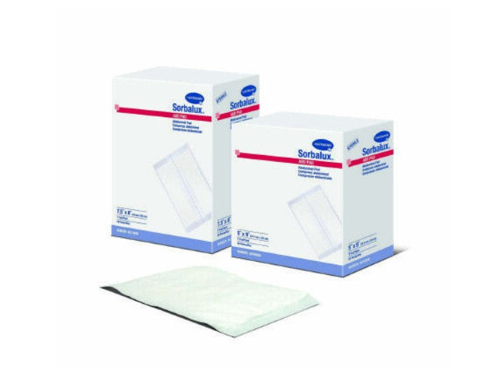 Abdominal Pad Sorbalux® ABD 5 X 9 Inch 1-Ply Sterile (Box of 25) - S5925