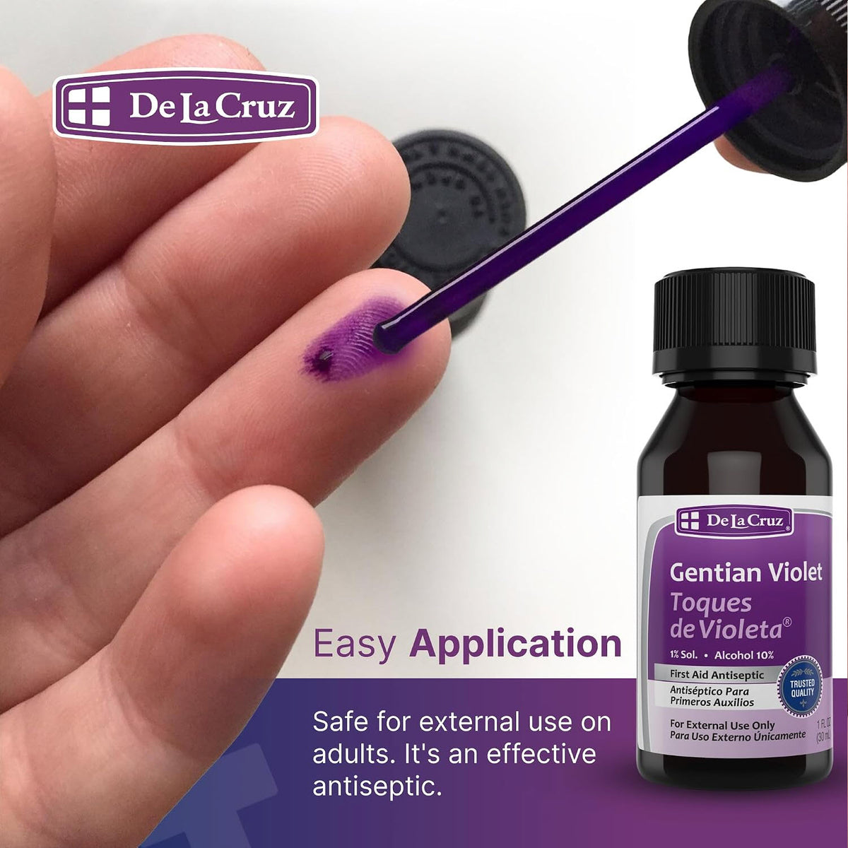 Gentian Violet 1% 1 Fl Oz Bottle- Each