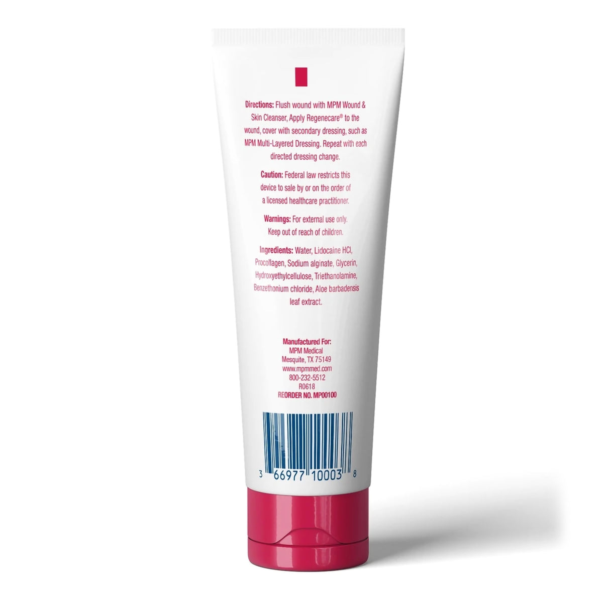 Regenecare® Wound Gel 3 Oz - Each - alternate view 2 - MP00100
