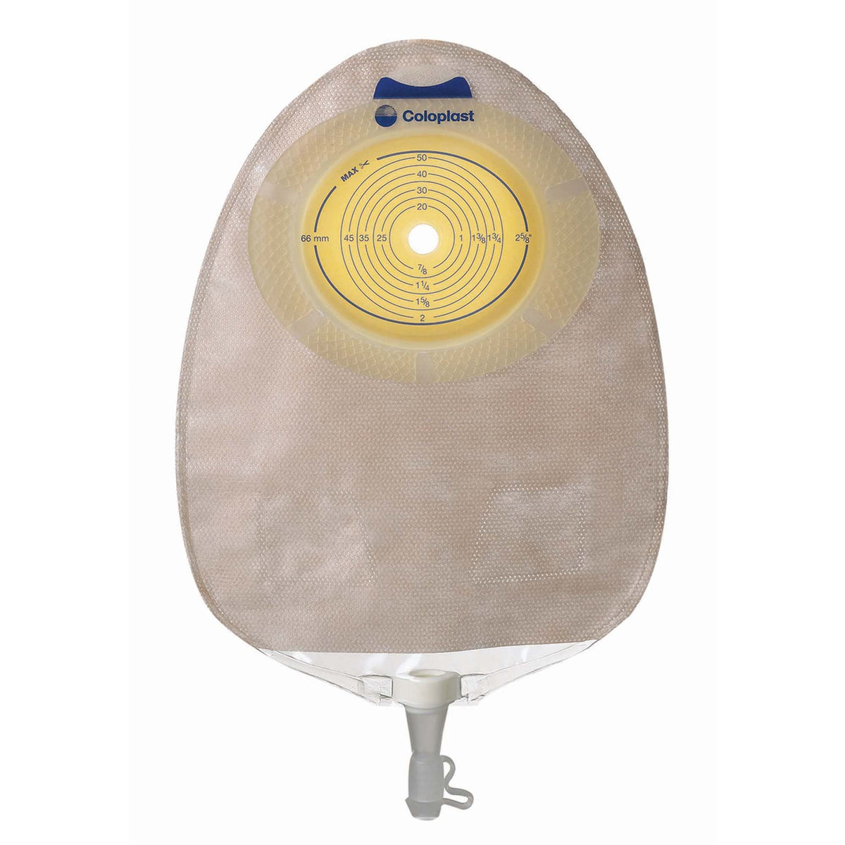 Urostomy Pouch SenSura® One-Piece System 10-3/8 Inch Length, Maxi Trim to Fit 3/8 to 3 Inch Stoma Drainable 21005 (Box of 5) - OST21005