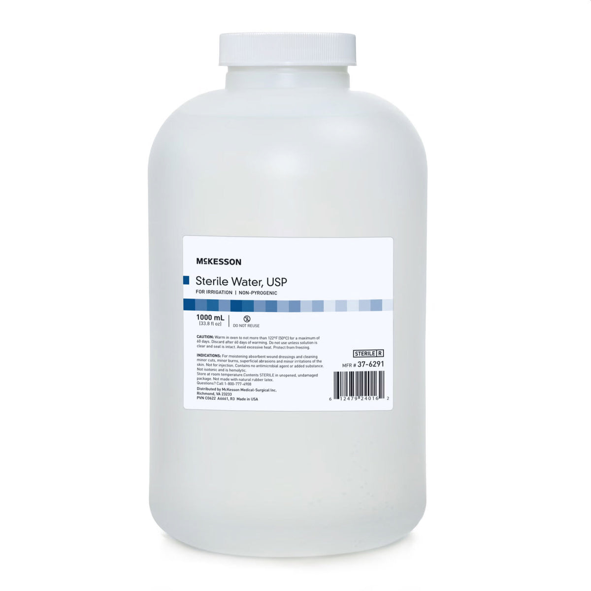 Sterile Water 1000 ML Bottle- Each - SW1000