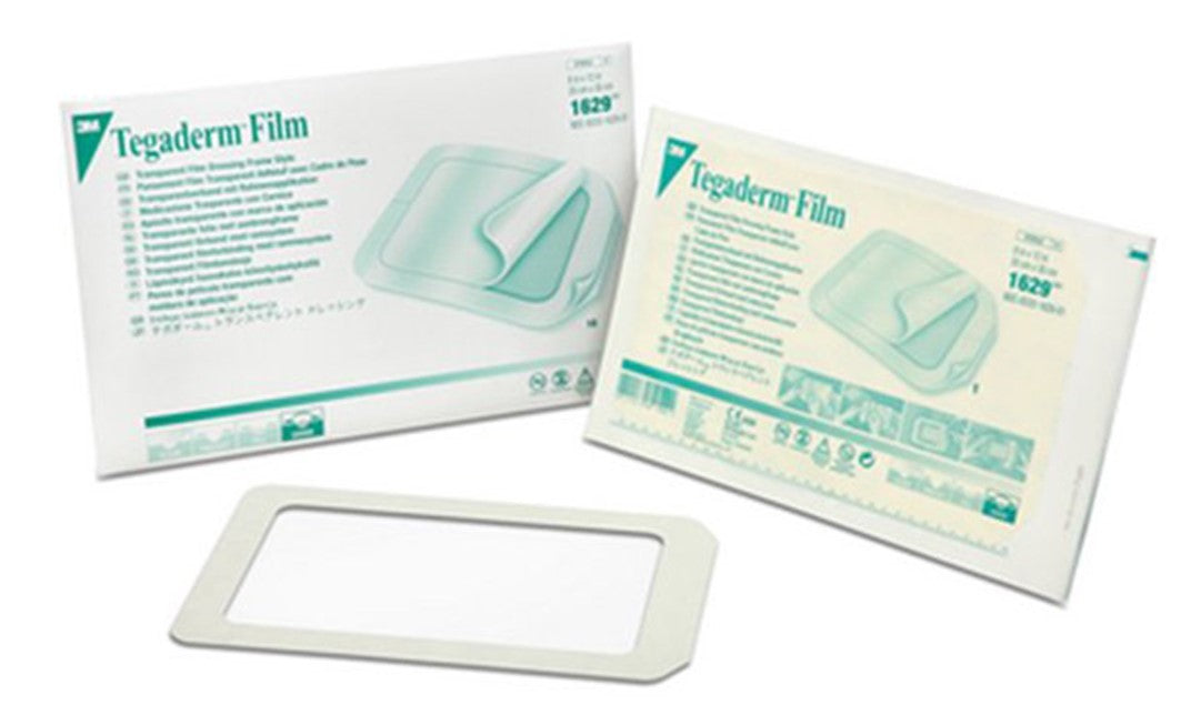 Transparent Film Dressing 3M™ Tegaderm™ 8 X 12 Inch Frame Style Delivery Rectangle Sterile - Each - TD1629