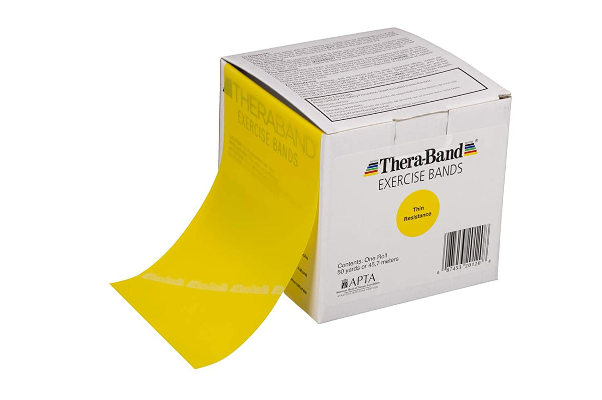 Theraband- Yellow- 50 Yards - TBY50YD