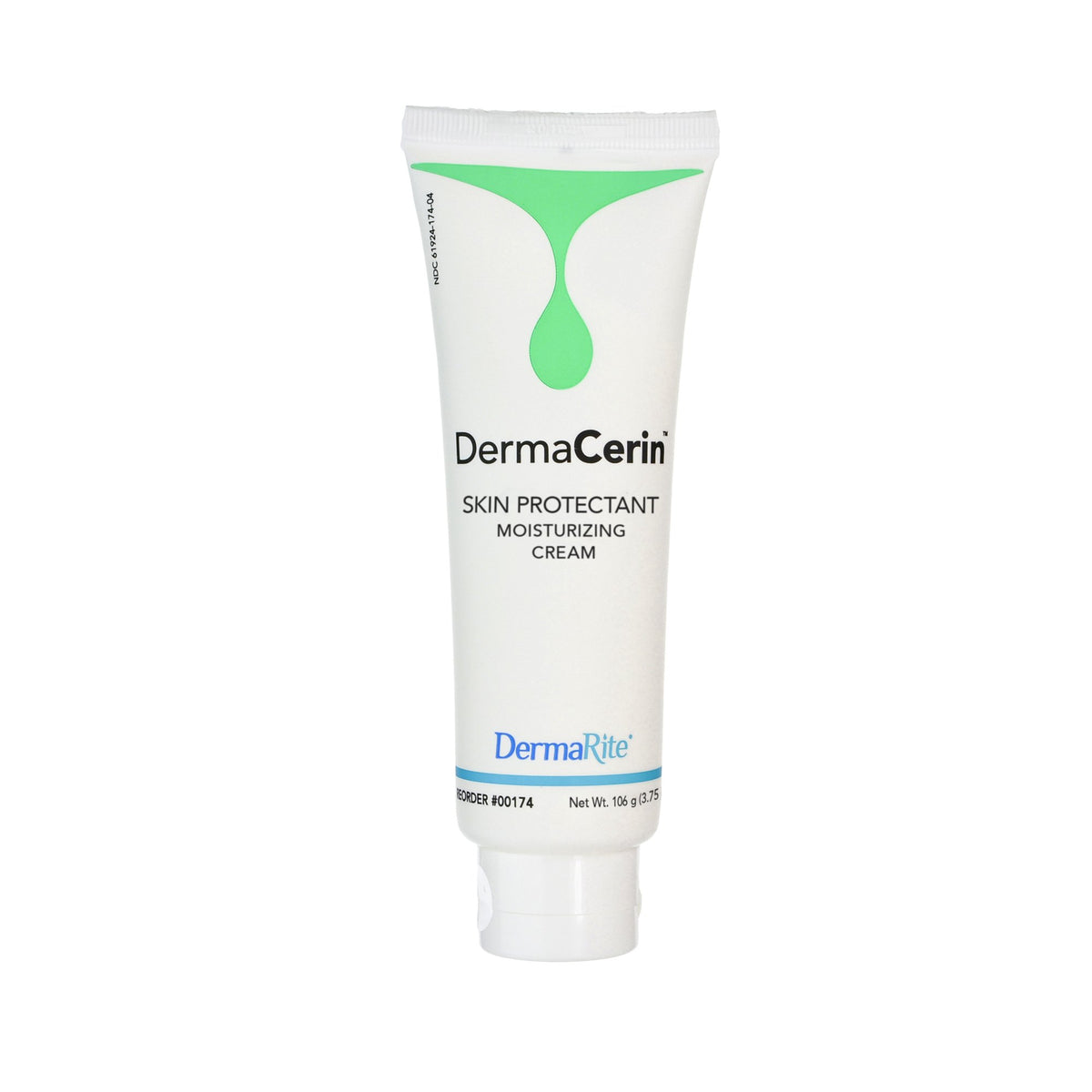 Skin Protectant DermaCerin® 3.75 oz. Tube Unscented Cream- Each - 00174