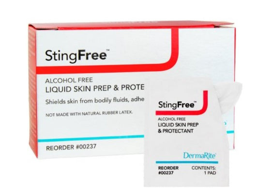 Skin Barrier Wipe StingFree (Bx/50) - OST00237