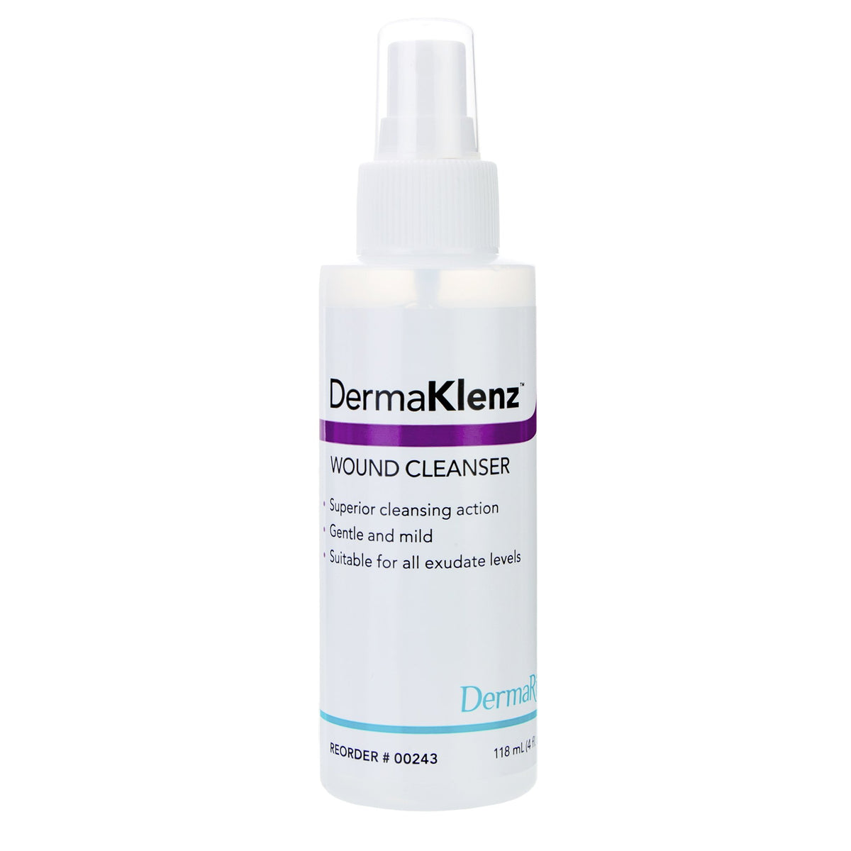 Wound Cleanser DermaKlenz® 4 oz. Pump Bottle NonSterile - Each - 00243