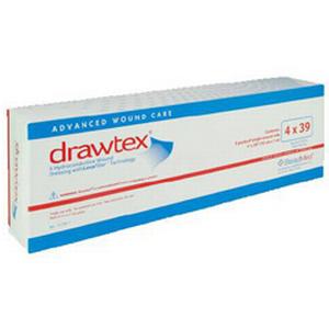 Drawtex Hydroconductive Wound Dressing with Levafiber, 4 x 39 Inch - Each - 00306