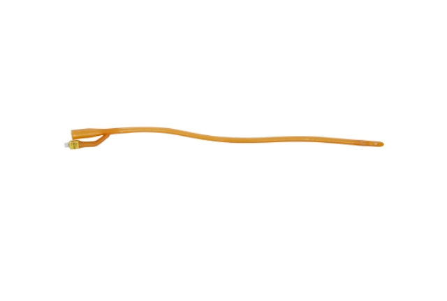 Foley Catheter Bardex® Lubricath® 2-Way Standard Tip 5 cc Balloon 20 Fr. Hydrophilic Polymer Coated Latex - Each - FC0165L20