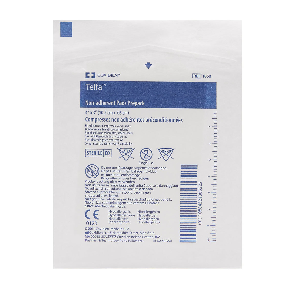 Telfa Ouchless Non-Adherent Dressing 3 X 4 Inch (Box Of 50) - alternate view 3 - TELFA1050