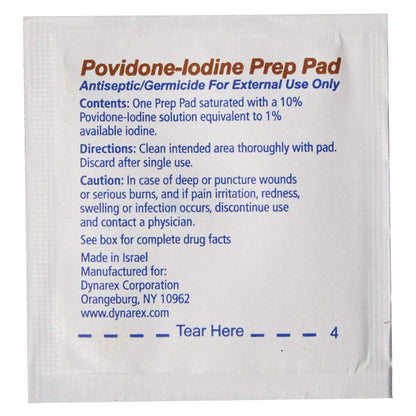 Betadine Wipes Medium (Bx/100) - alternate view 2 - BTD1108