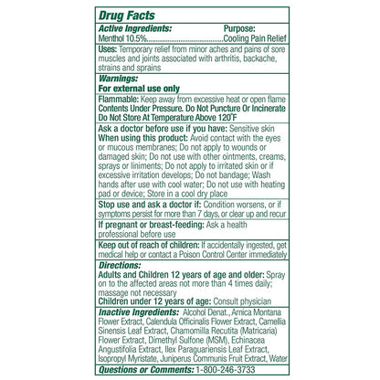 Biofreeze® Professional 10.5% Menthol 4 Oz 360° Spray - alternate view 2 - BF3604OZ