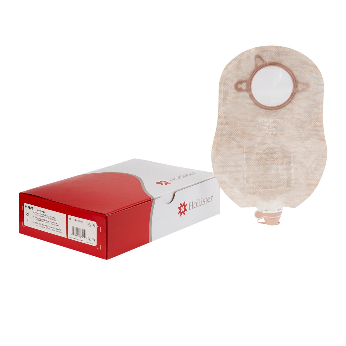 Urostomy Pouch New Image™ Two-Piece System 9 Inch Length Drainable (Bx/10) - OST18903