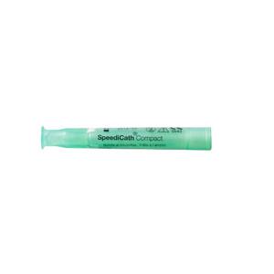 Coloplast Speedicath® Compact Female Intermittent Catheter, Straight, Lubricated, Sterile, PVC, 14Fr, 2.75" L - Each - 28584