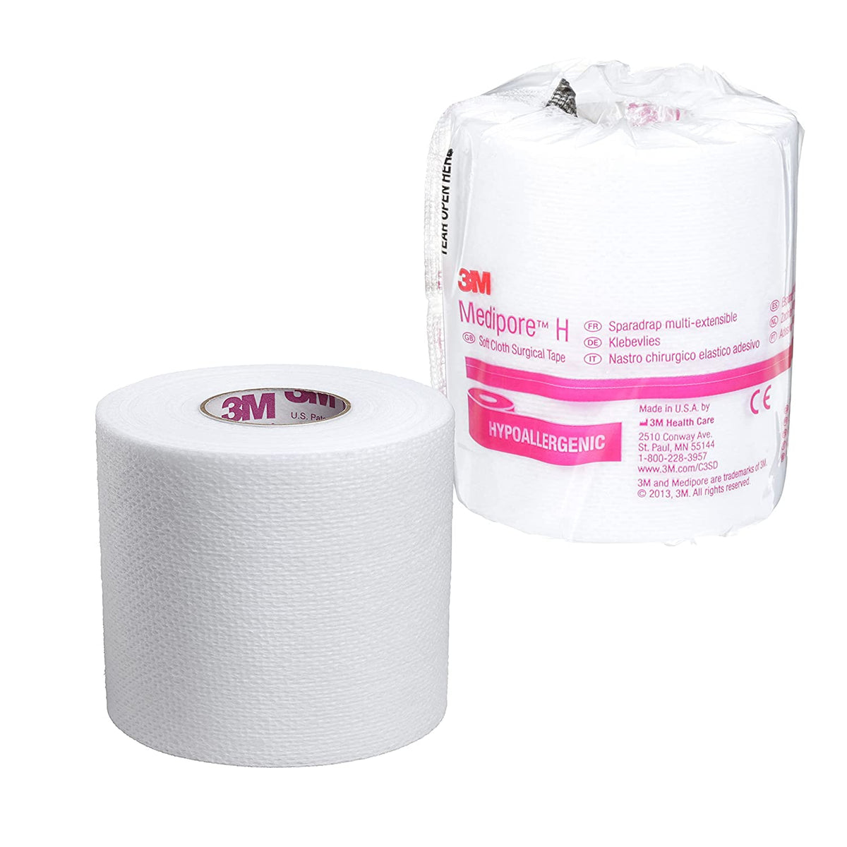 Medipore Soft Cloth- 3”x10Yd- Each - MP31001