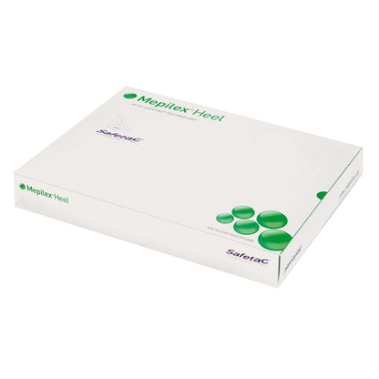 Foam Dressing Mepilex® Heel 5 X 8 Inch Without Border Film Backing Silicone Adhesive Heel Sterile (Bx/5) - alternate view 3 - 288100