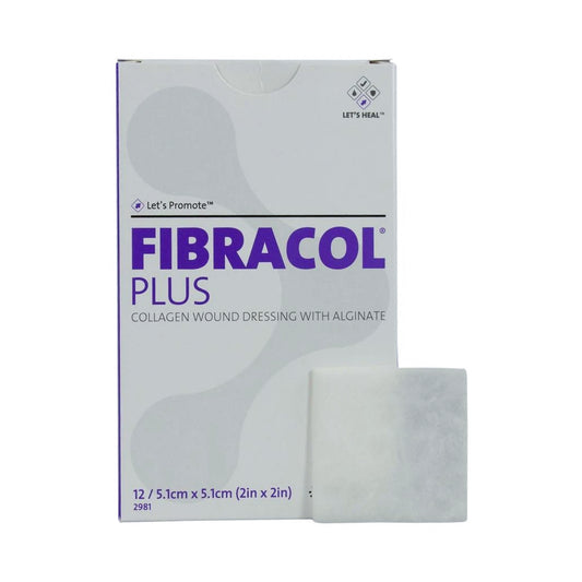 Collagen Dressing Fibracol™ Plus 2 X 2 Inch Square Sterile - (Bx/12) - FIBRACOL2212