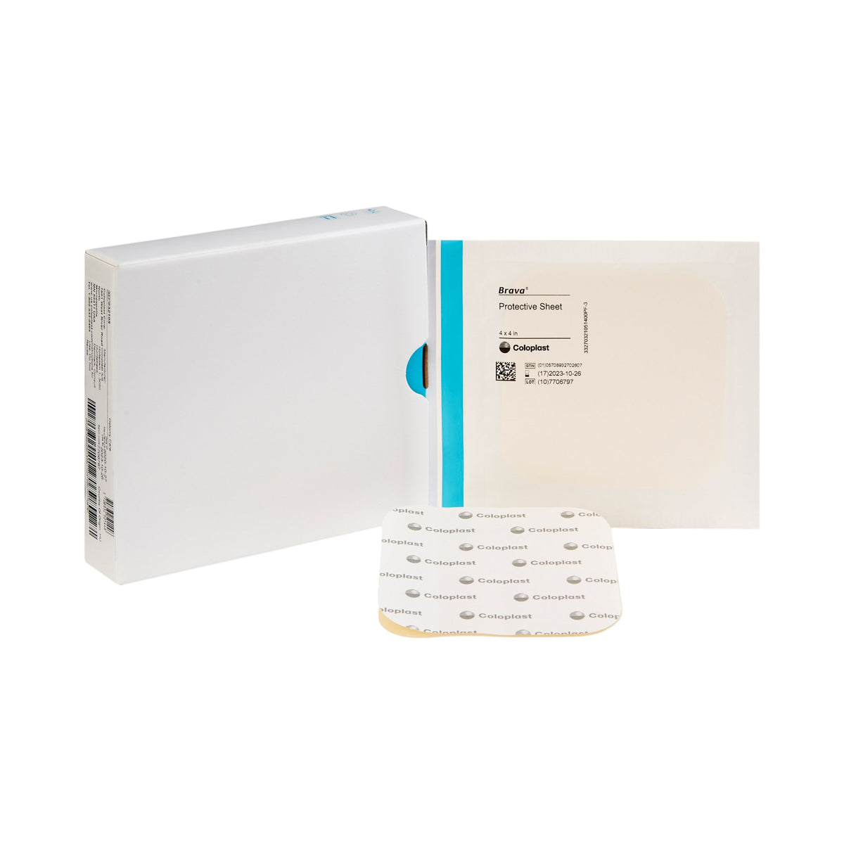 Stoma Skin Protective Sheet Brava™ 4 X 4 Inch - OST32105