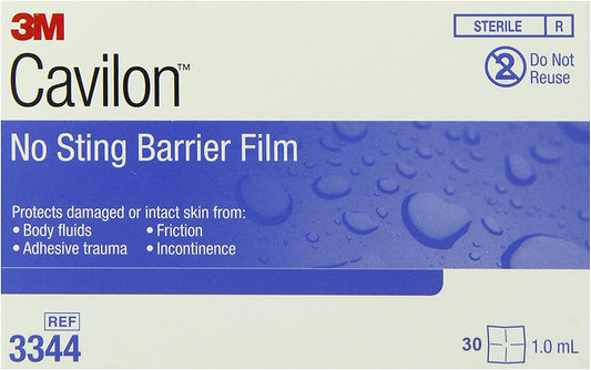 3M Cavilon Skin Barrier No Sting 35 to 65% Strength Wipe (Box of 30) - OST3344