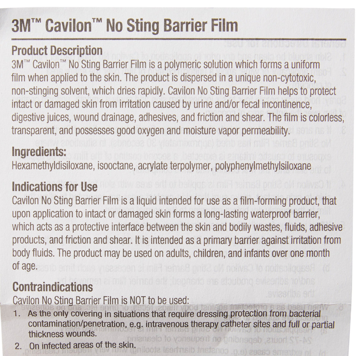 3M No Sting Skin Wand 3343- Each - alternate view 2 - OST3343
