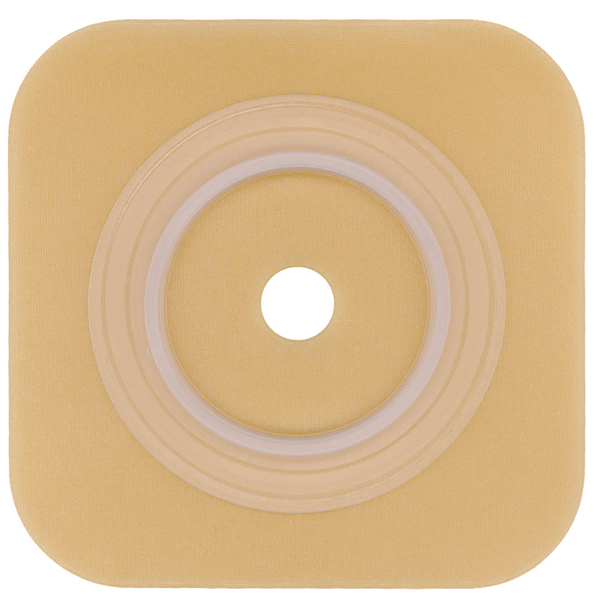 Ostomy Barrier Sur-Fit Natura® Durahesive® Trim to Fit, Extended Wear Without Tape 38 mm Flange Sur-Fit® Natura® System 4 X 4 Inch (Bx/10) - OST413154