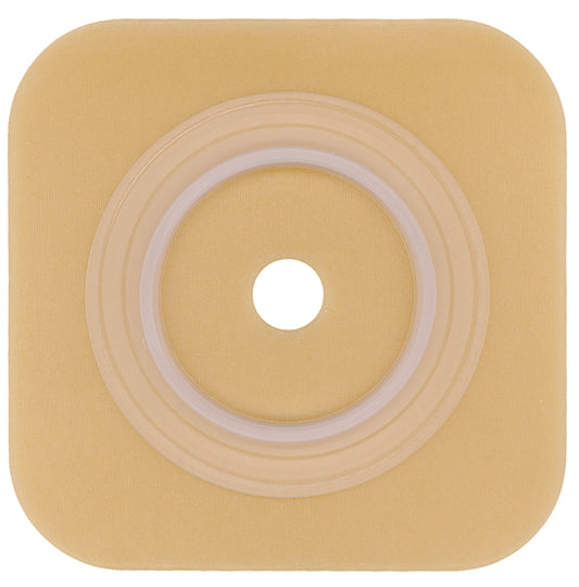 Ostomy Barrier Sur-Fit Natura® Durahesive® Trim to Fit, Extended Wear Without Tape 38 mm Flange Sur-Fit® Natura® System 4 X 4 Inch (Bx/10) - OST413154