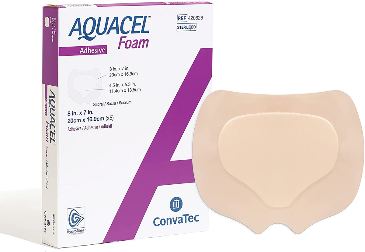 Aquacel Foam Sacrum 8x7 (Bx/5) - AQE420626
