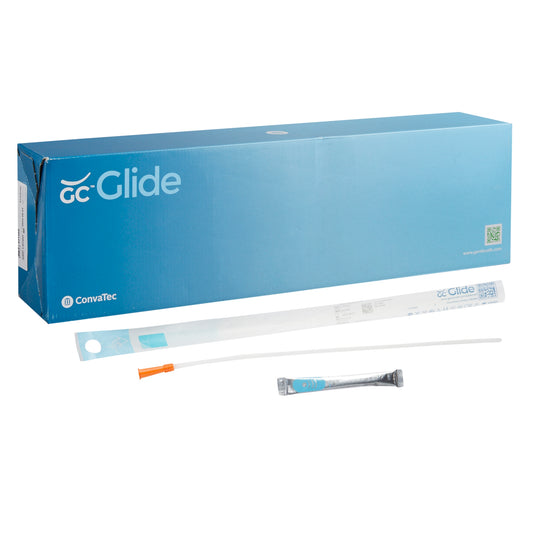 Urethral Catheter GentleCath™ Glide Straight Tip Hydrophilic Coated PVC 16 Fr. 16 Inch (Bx/30) - 421568