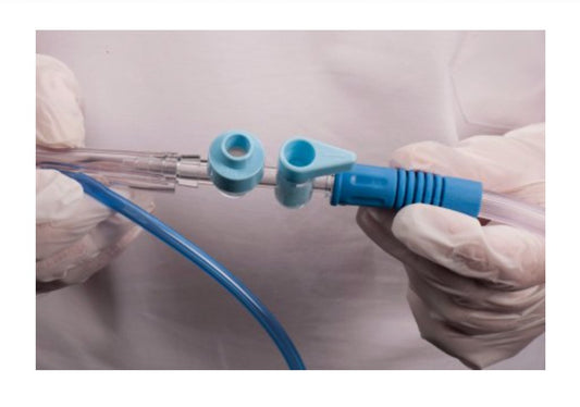 Dale ACE Enteral Legacy Type Connector Closed Enteral System Connector with Needleless Syringe Port Seal One Size - Each - 475