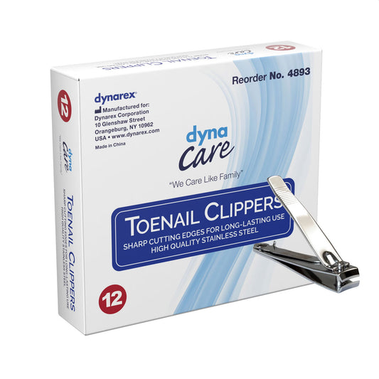 Toenail Clippers Thumb Squeeze Lever 4893 (Case of 144) - 4893