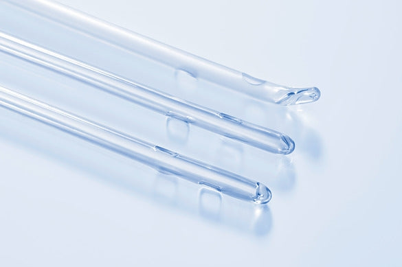 Urethral Catheter GentleCath™ Tiemann Tip Uncoated PVC 18 Fr. 16 Inch (Bx/100) - 501016