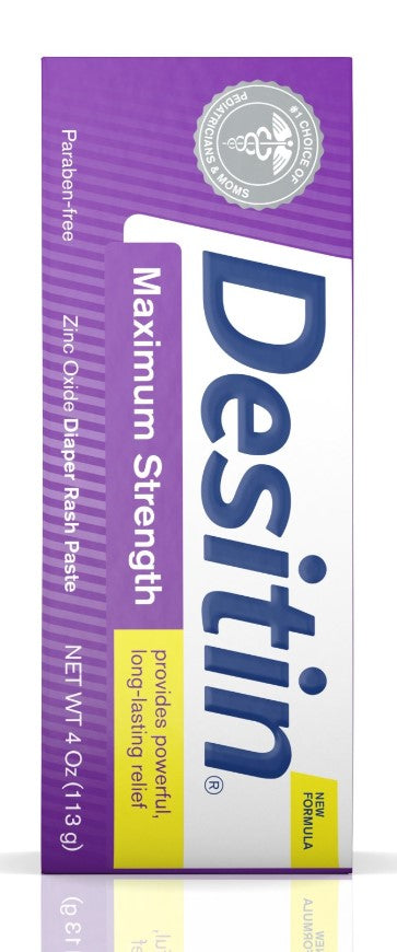 Desitin Maximum Strength Diaper Rash Treatment 4 oz Scented Paste - Each - 510007100