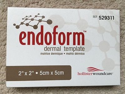 Endoform® Natural Dermal Template Bioscaffold 2"x2"- Each - ENDO529311