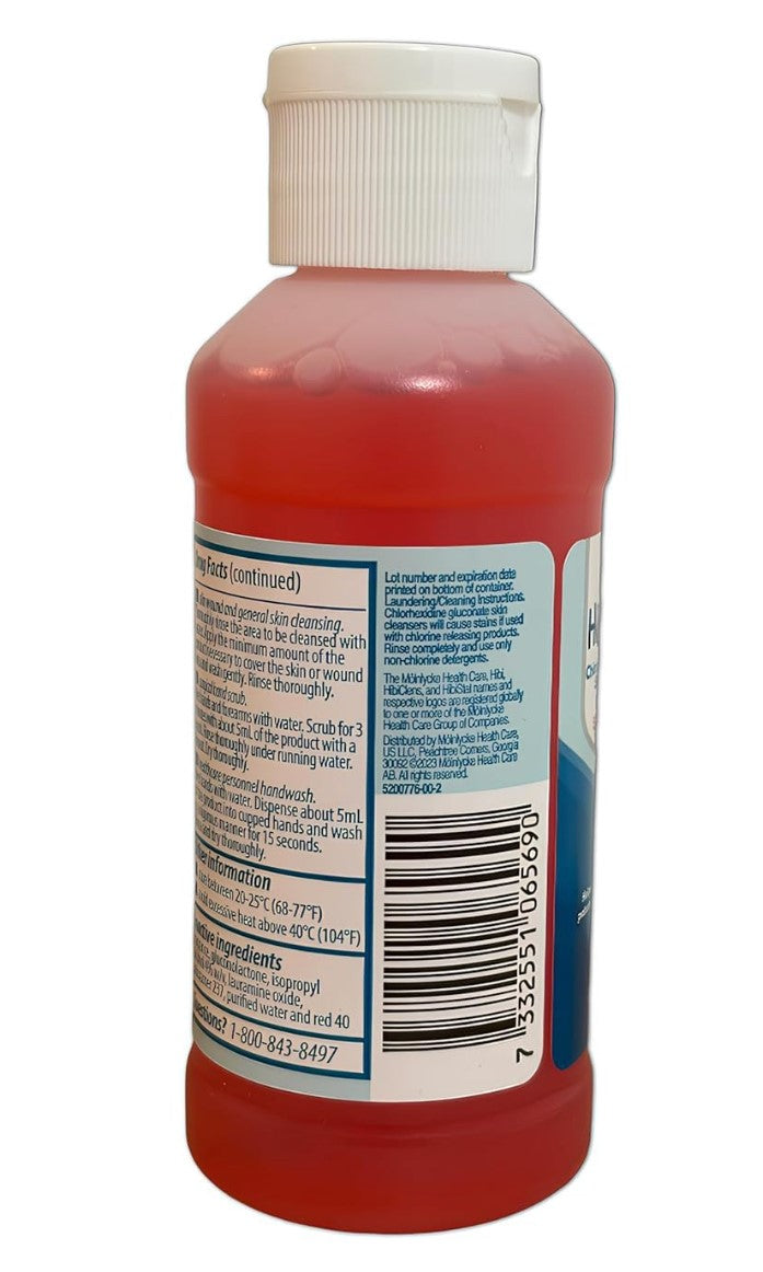 Antiseptic / Antimicrobial Skin Cleanser Hibiclens® 4 oz. Bottle 4% Strength CHG (Chlorhexidine Gluconate) NonSterile - Each - alternate view 4 - 57504