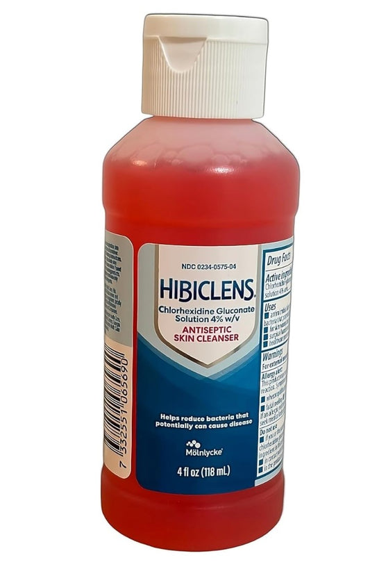 Antiseptic / Antimicrobial Skin Cleanser Hibiclens® 4 oz. Bottle 4% Strength CHG (Chlorhexidine Gluconate) NonSterile - Each - 57504