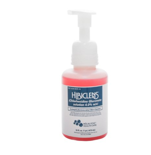 Antiseptic / Antimicrobial Skin Cleanser Hibiclens® 16 oz. Pump Bottle 4% Strength CHG (Chlorhexidine Gluconate) NonSterile - Each - 57516