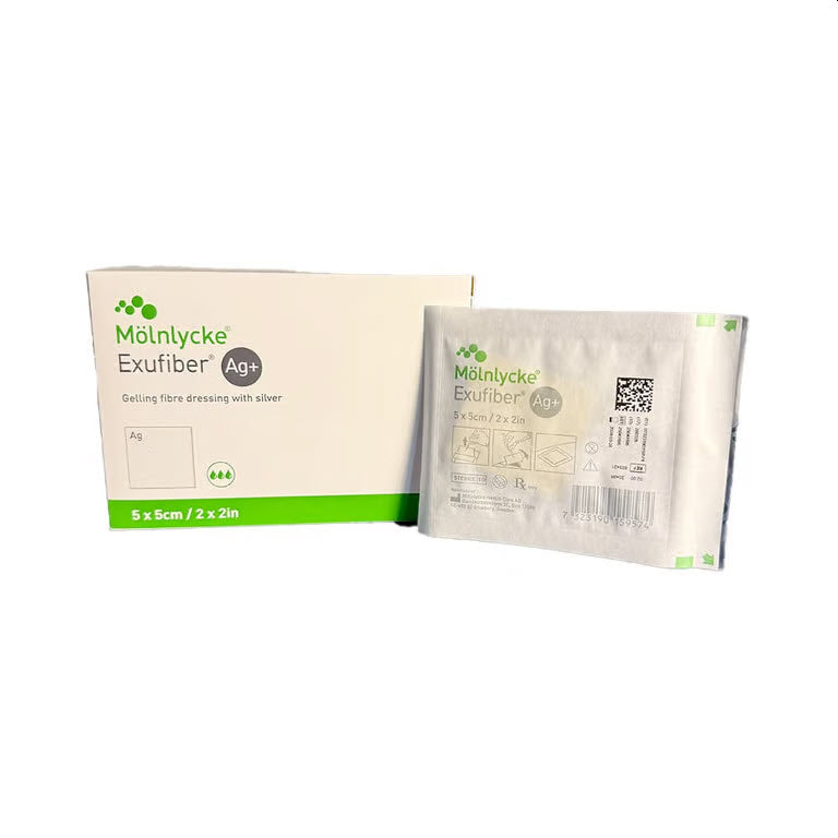 Exufiber® Ag+ Silver Gelling Fiber Dressing Sterile (Box of 10) - alternate view 2 - 603421