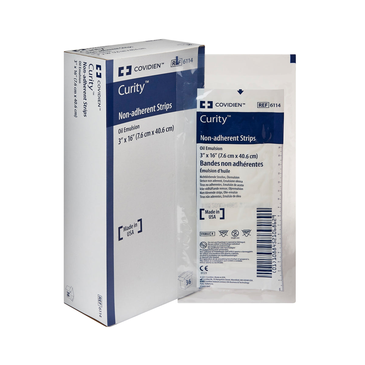 Adaptic Type 3 x 16 Inch Oil Emulsion Non-Adherent Sterile - EACH - NADAD316