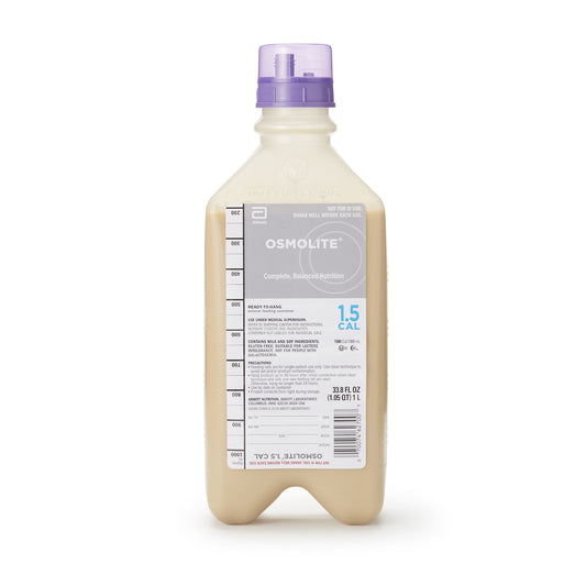Tube Feeding Formula Osmolite® 1.5 Cal Unflavored Liquid 33.8 oz. Bottle  (Cs/8) - 62699