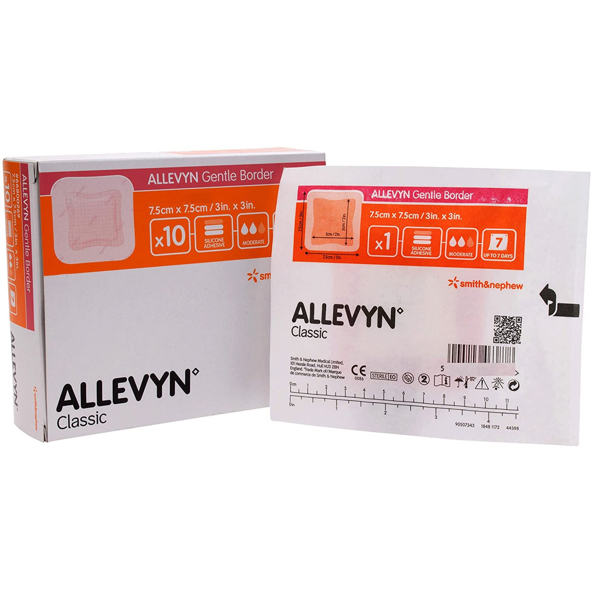 Allevyn Gentle Border 3x3-(Bx/10) - ALLGB3310