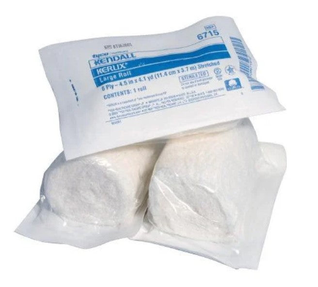 Kerlix™ Gauze 6 Ply 4-1/2 Inch X 4-1/10 Yard Roll Shape Sterile- Each - SK01