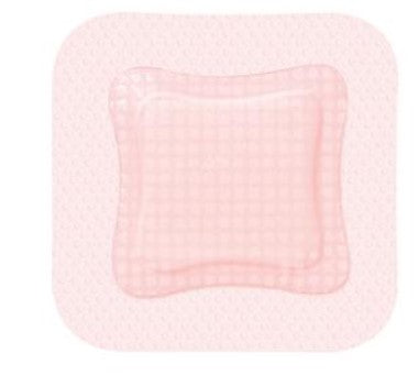 Thin Foam Dressing Allevyn Gentle Border Lite 2 X 2 Inch With Border Film Backing Silicone Gel Adhesive Square Sterile (Bx/10) - alternate view 2 - ALLGB2210
