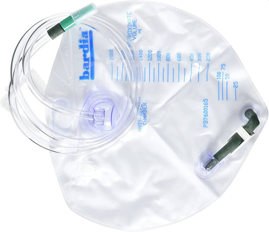 Bardia Closed System 2000 ML Drainage Bag 802001 - Each