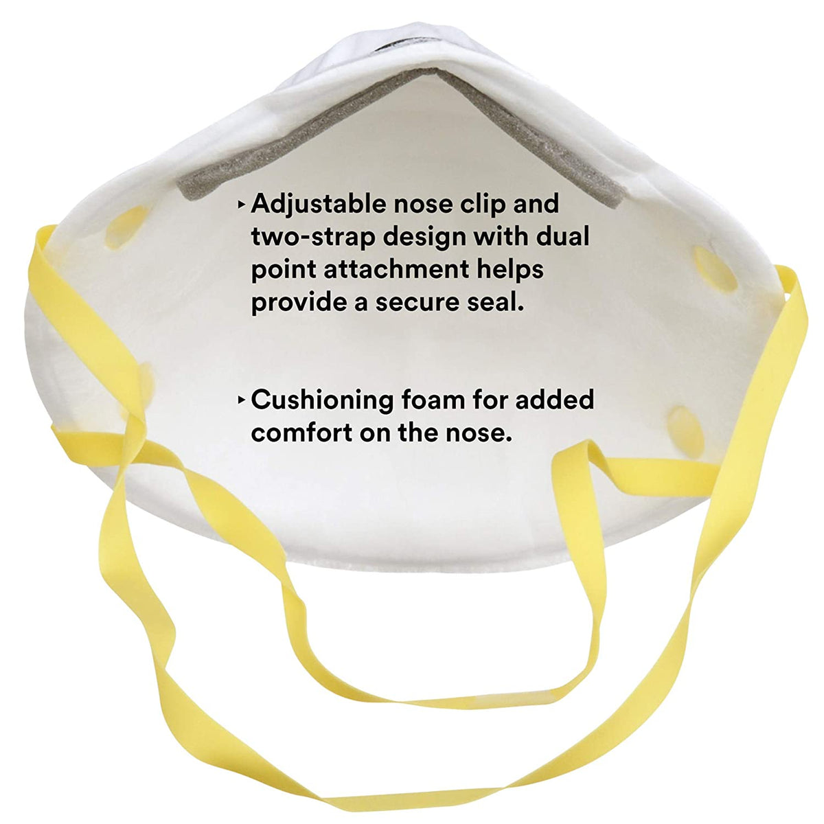 3M N95 NIOSH approved Masks- Box of 20 - alternate view 2 - PPEN9520